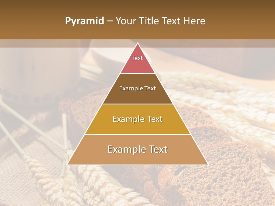 Cooking Grain Black PowerPoint Template