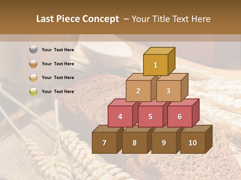Cooking Grain Black PowerPoint Template