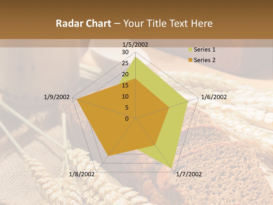 Cooking Grain Black PowerPoint Template