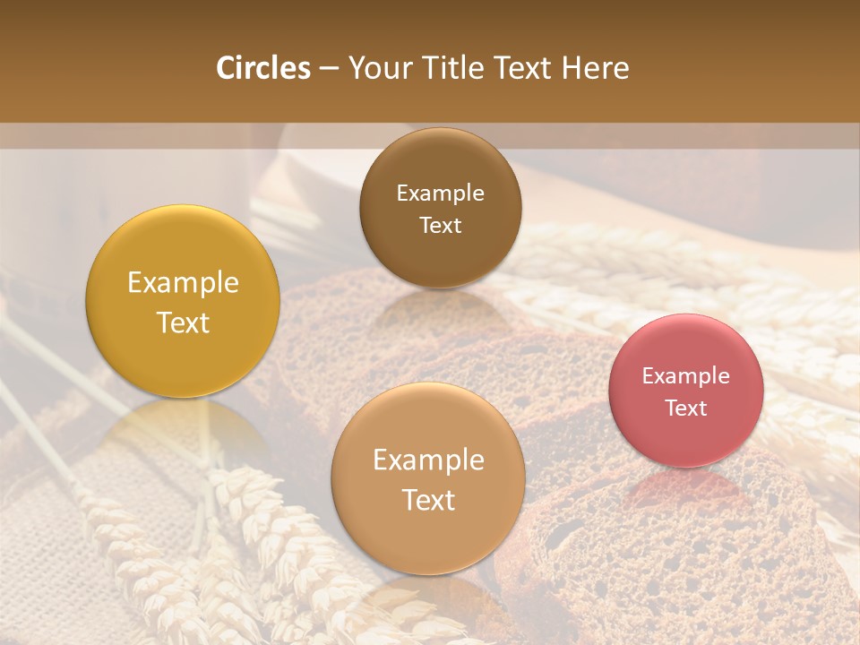 Cooking Grain Black PowerPoint Template
