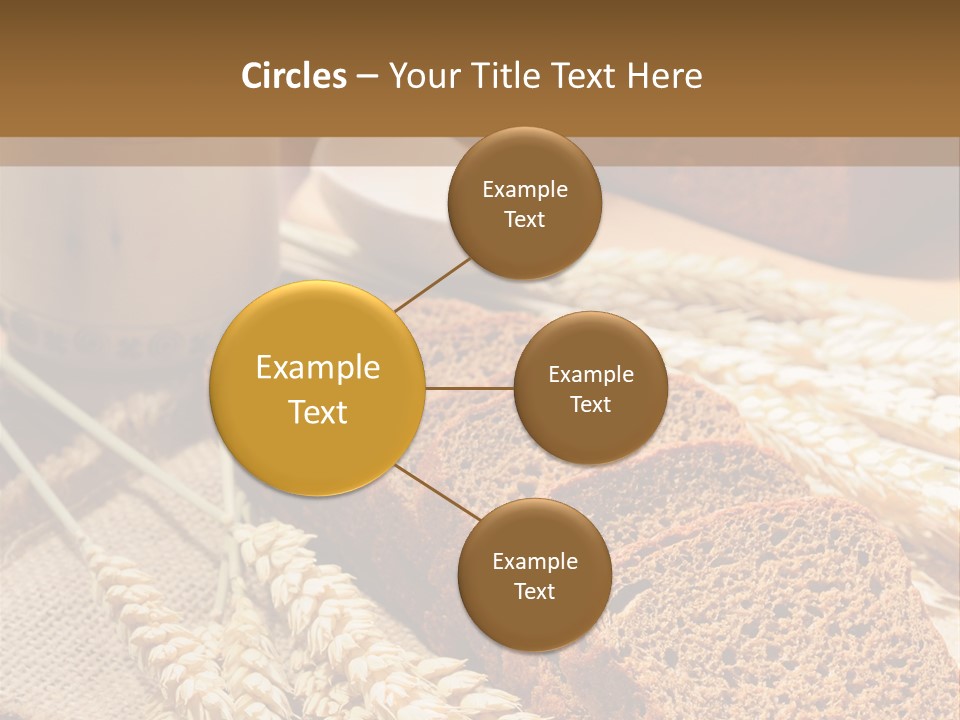 Cooking Grain Black PowerPoint Template