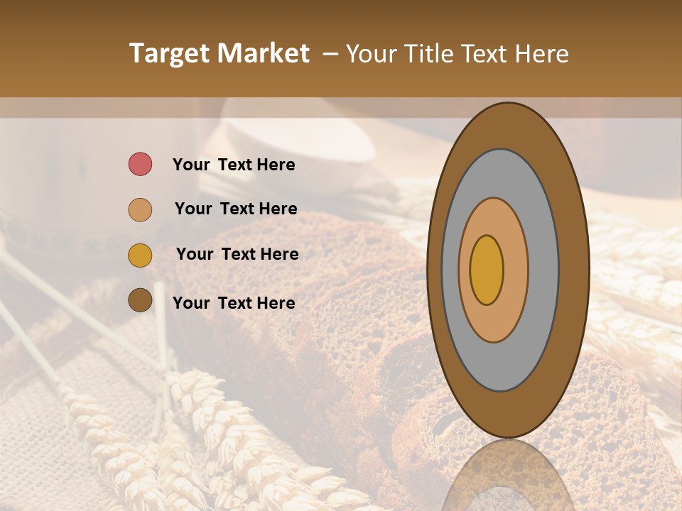 Cooking Grain Black PowerPoint Template