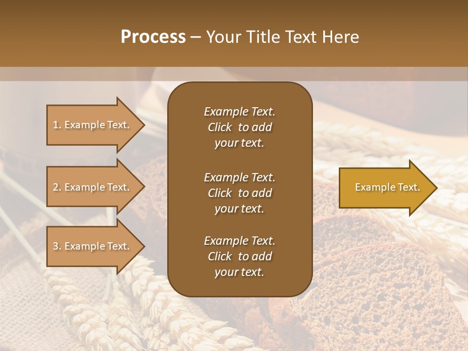 Cooking Grain Black PowerPoint Template