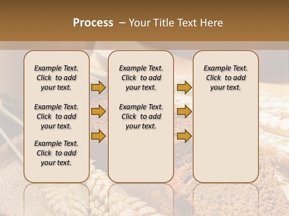 Cooking Grain Black PowerPoint Template