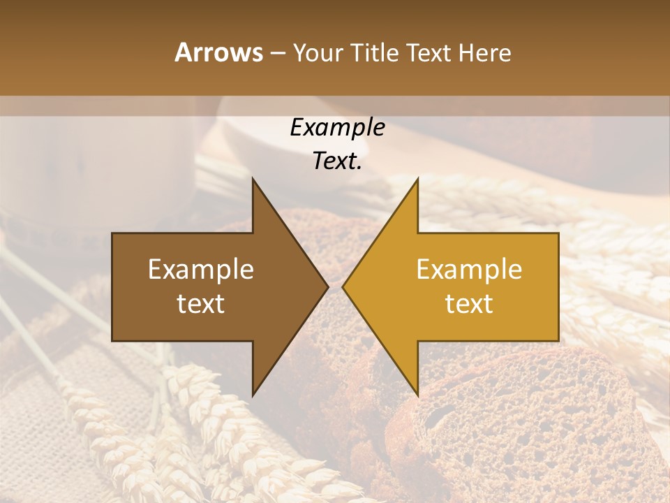 Cooking Grain Black PowerPoint Template