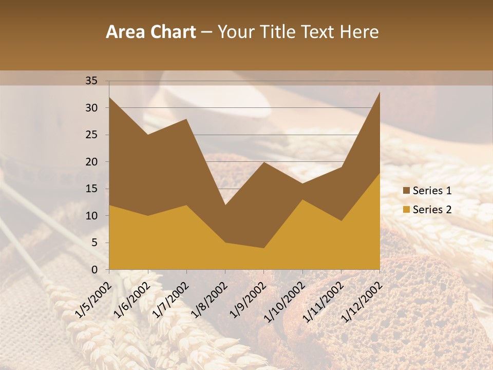 Cooking Grain Black PowerPoint Template