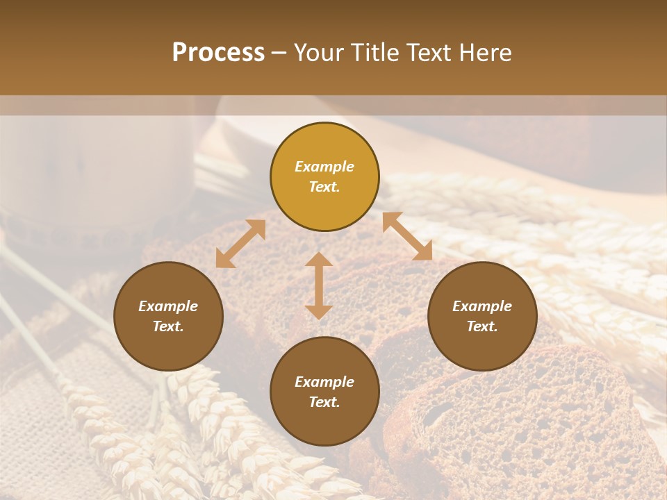 Cooking Grain Black PowerPoint Template