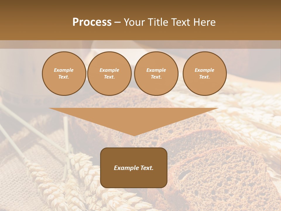 Cooking Grain Black PowerPoint Template