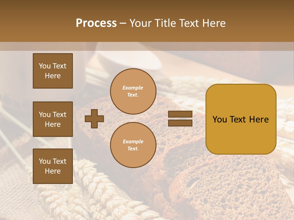 Cooking Grain Black PowerPoint Template