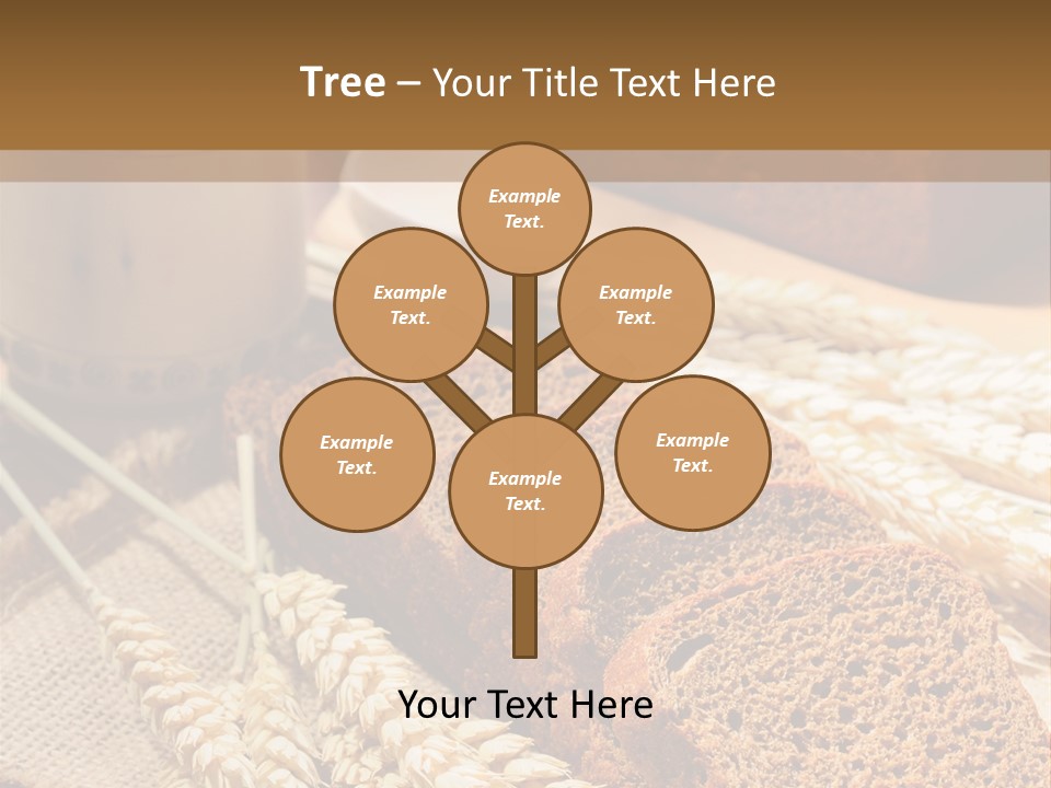 Cooking Grain Black PowerPoint Template