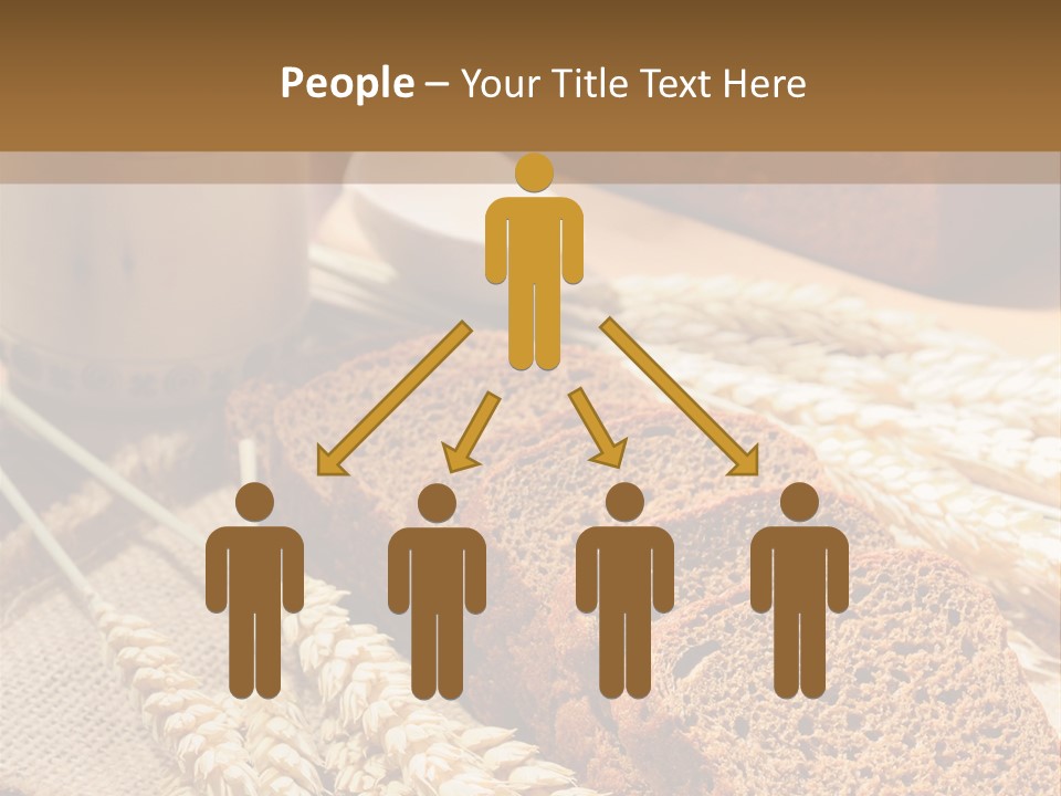 Cooking Grain Black PowerPoint Template