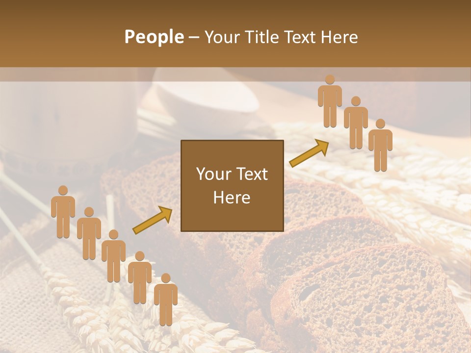 Cooking Grain Black PowerPoint Template