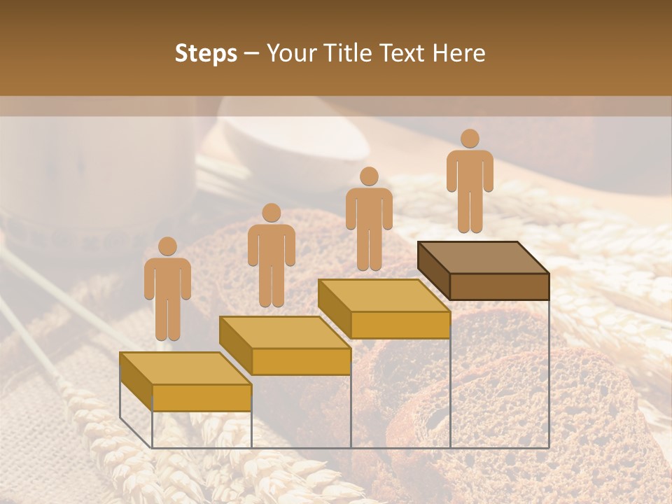 Cooking Grain Black PowerPoint Template