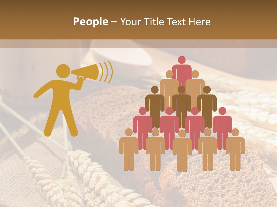 Cooking Grain Black PowerPoint Template