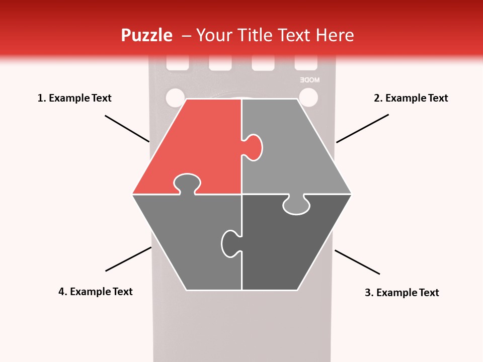 Plastic Background Television PowerPoint Template