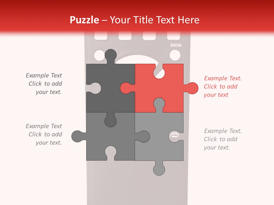 Plastic Background Television PowerPoint Template