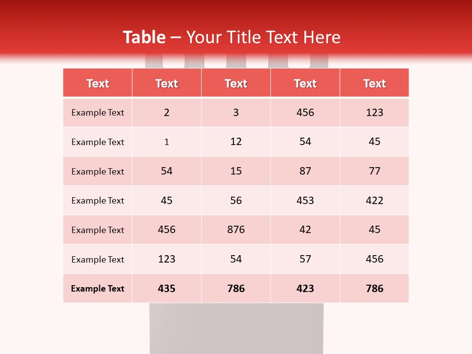 Plastic Background Television PowerPoint Template