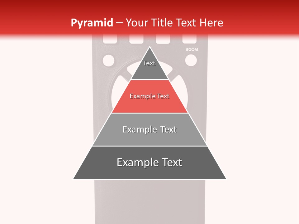 Plastic Background Television PowerPoint Template
