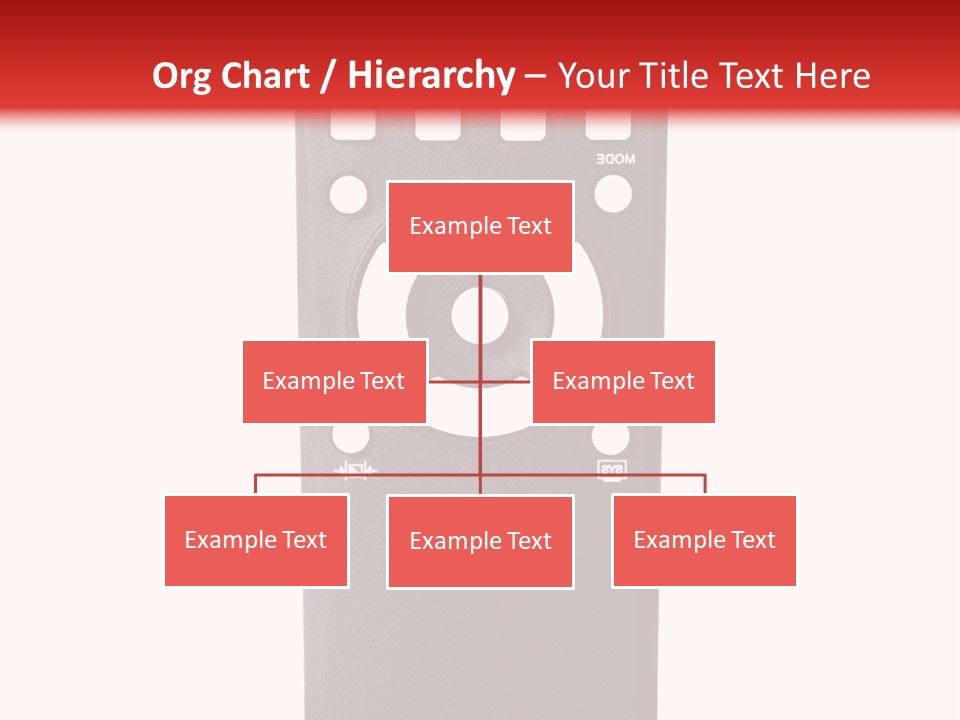 Plastic Background Television PowerPoint Template