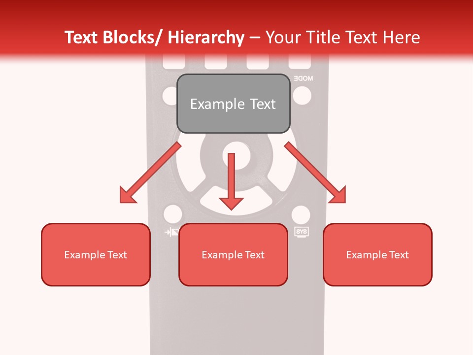 Plastic Background Television PowerPoint Template
