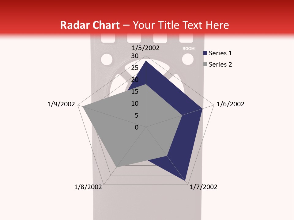 Plastic Background Television PowerPoint Template