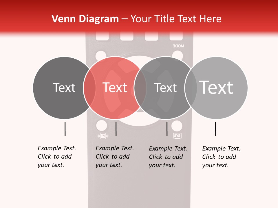 Plastic Background Television PowerPoint Template
