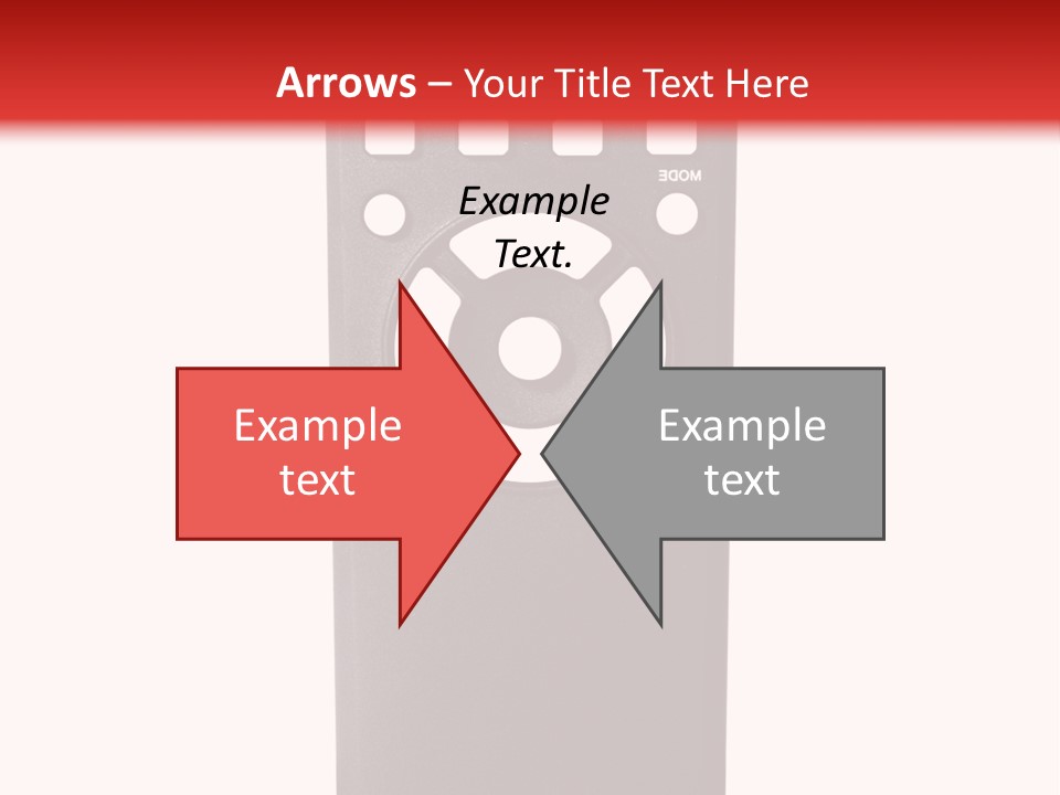 Plastic Background Television PowerPoint Template