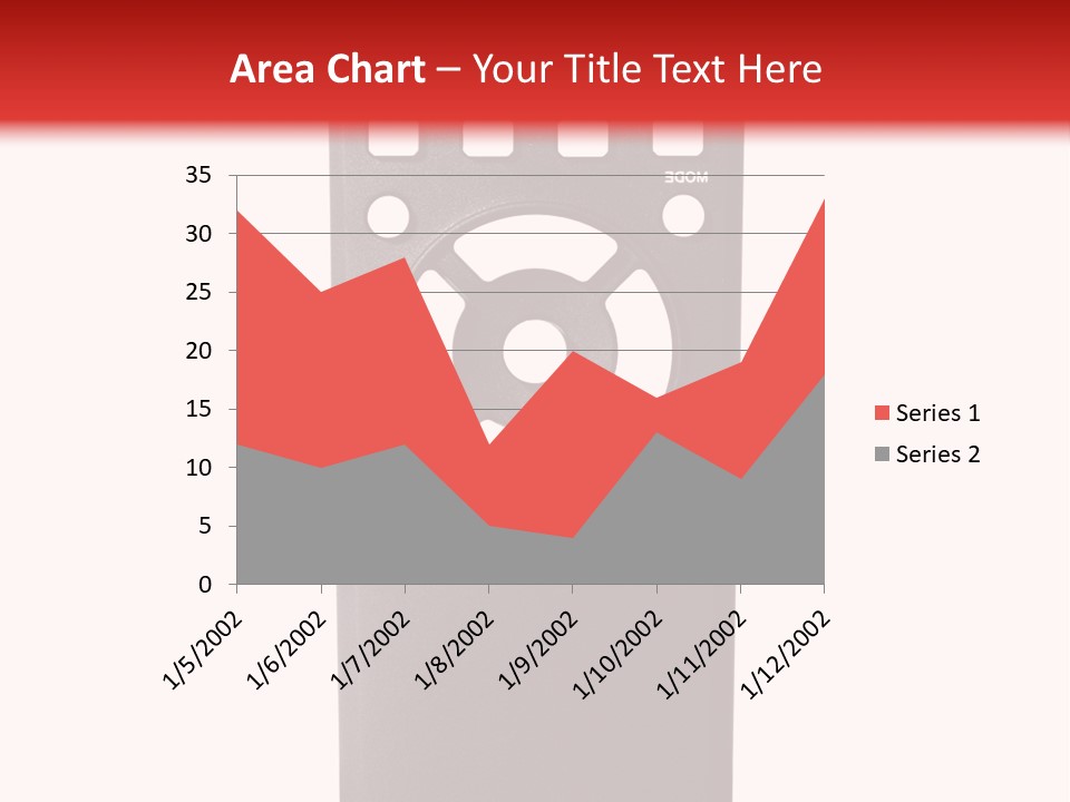 Plastic Background Television PowerPoint Template