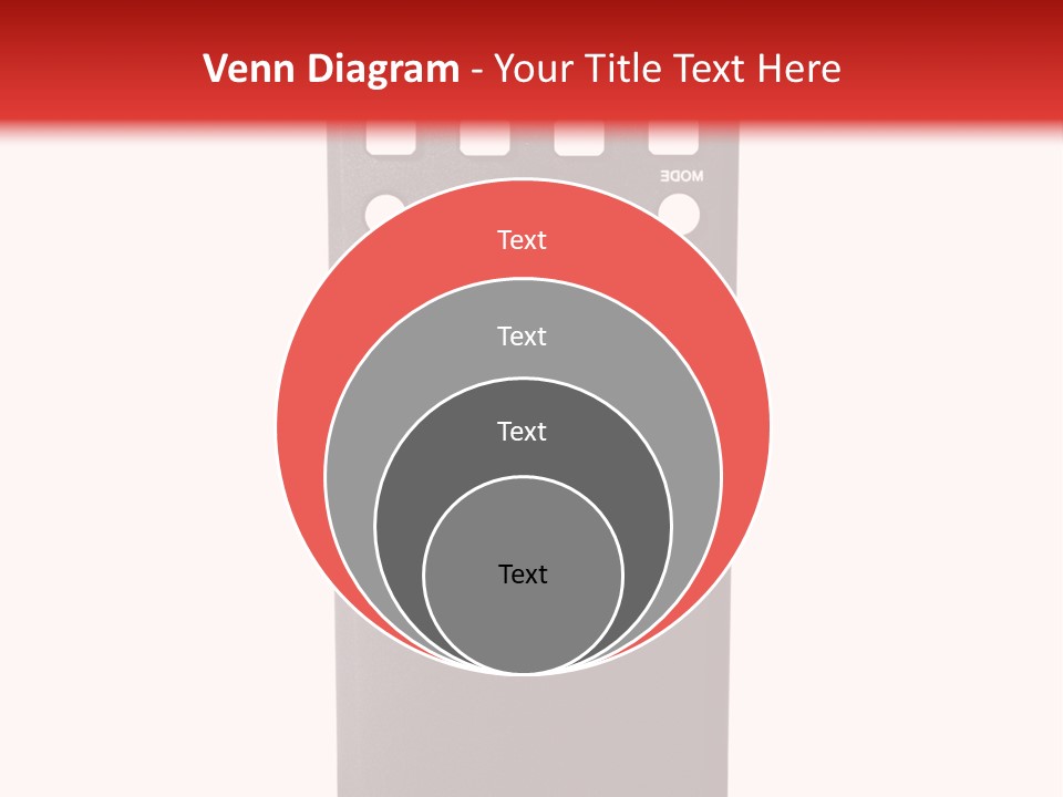 Plastic Background Television PowerPoint Template