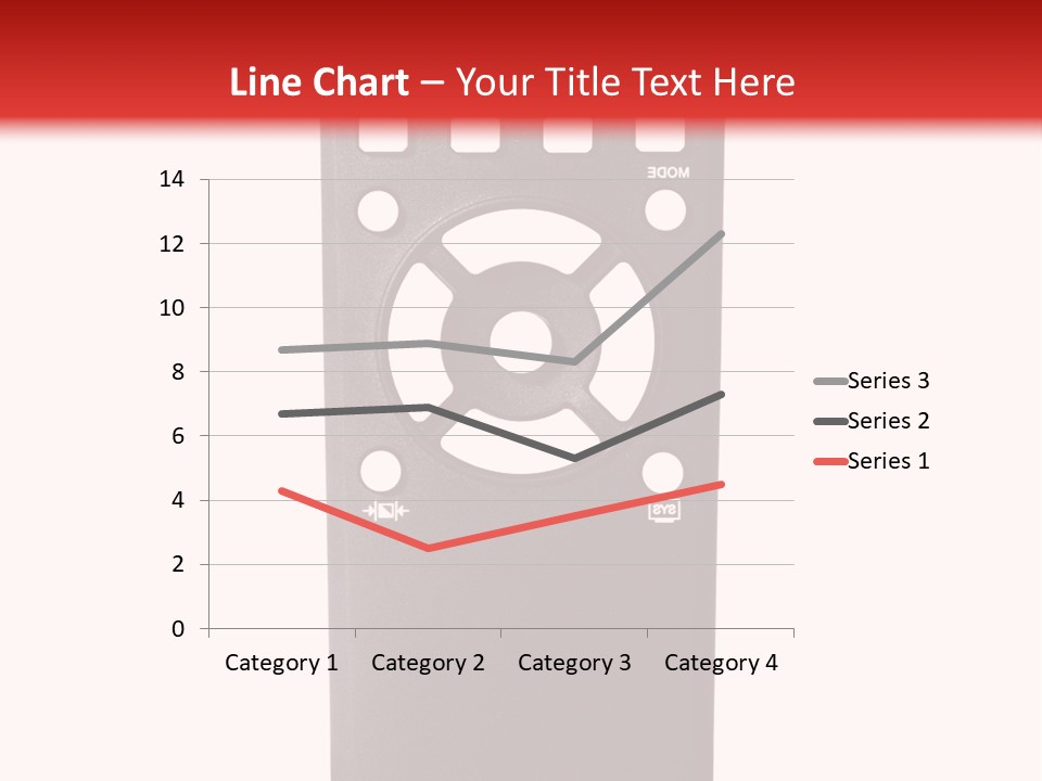 Plastic Background Television PowerPoint Template