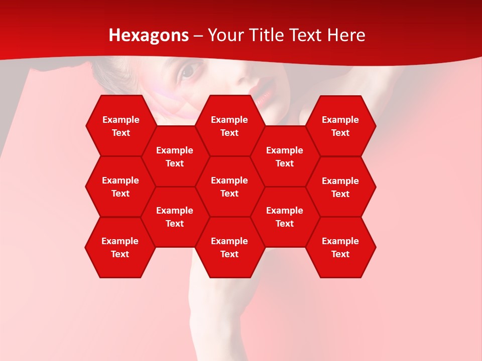 Lady People Brunette PowerPoint Template