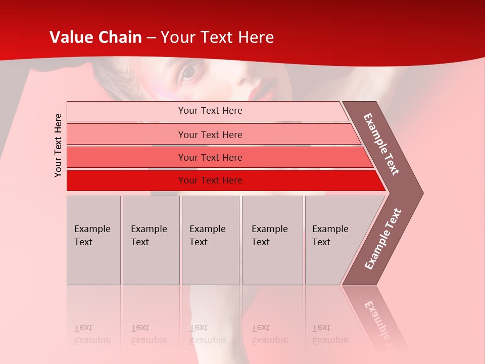 Lady People Brunette PowerPoint Template