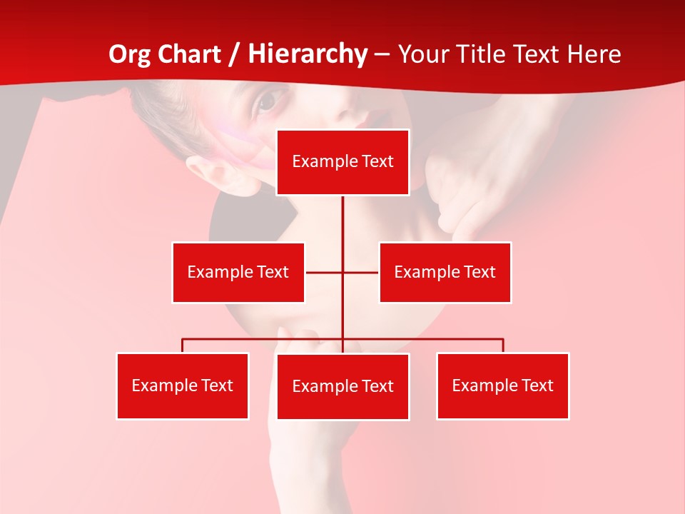 Lady People Brunette PowerPoint Template