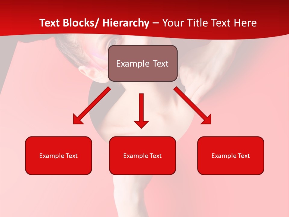 Lady People Brunette PowerPoint Template