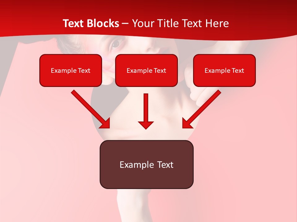 Lady People Brunette PowerPoint Template