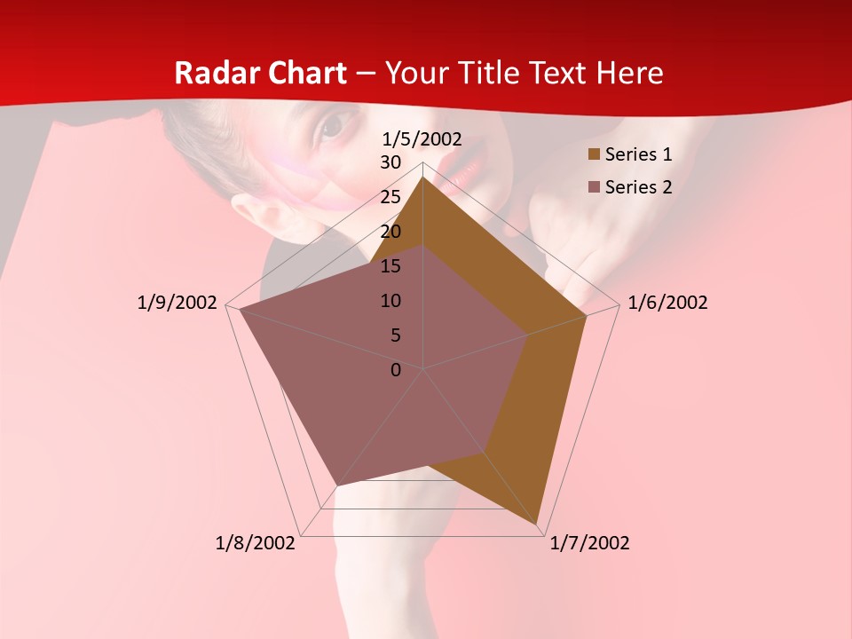 Lady People Brunette PowerPoint Template