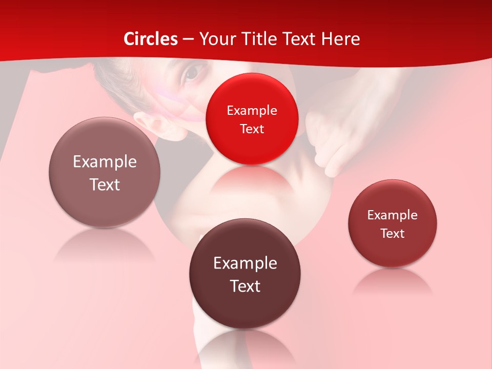 Lady People Brunette PowerPoint Template