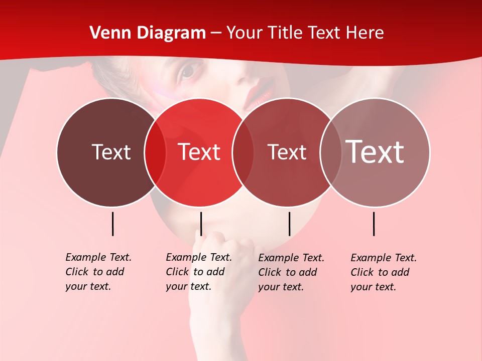 Lady People Brunette PowerPoint Template