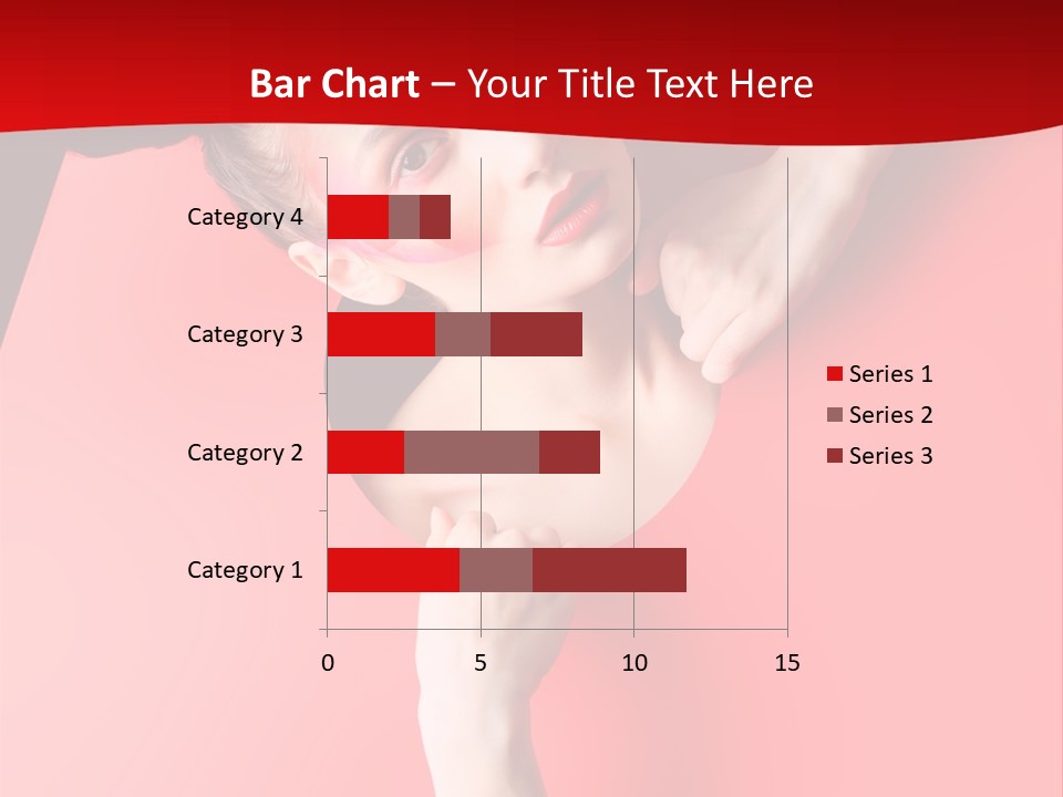 Lady People Brunette PowerPoint Template