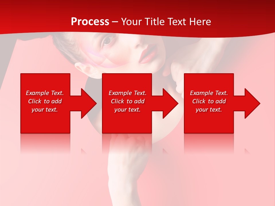 Lady People Brunette PowerPoint Template