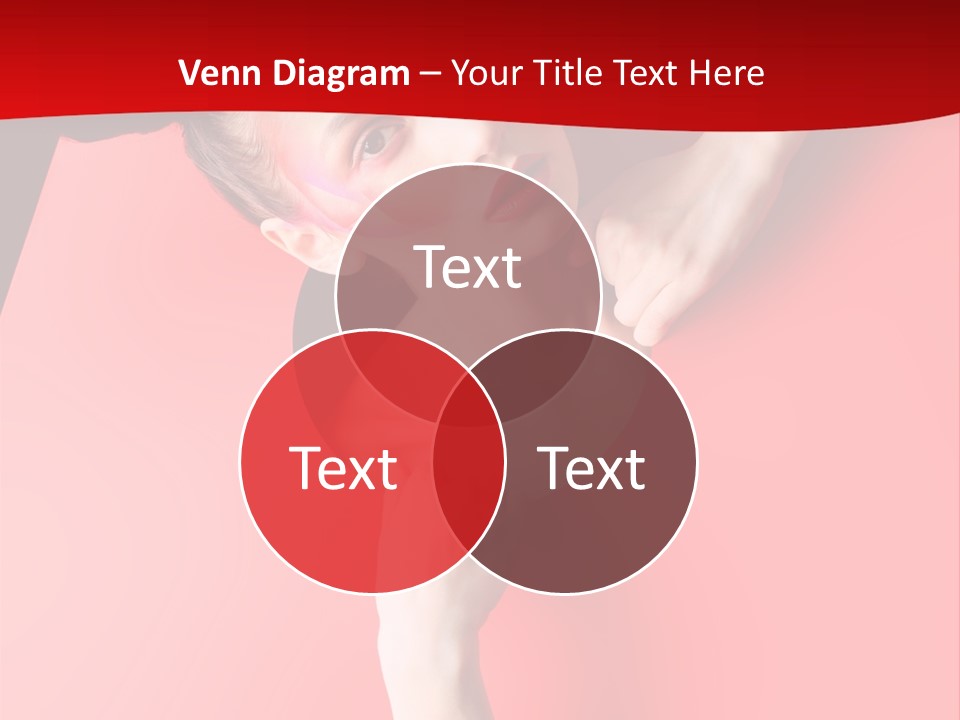 Lady People Brunette PowerPoint Template