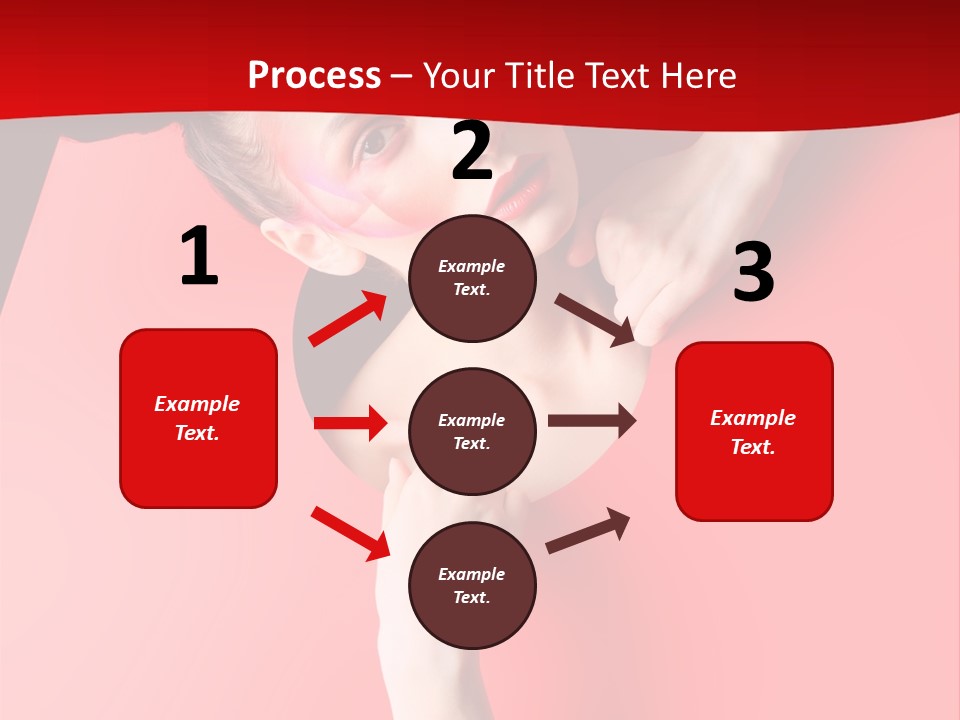 Lady People Brunette PowerPoint Template