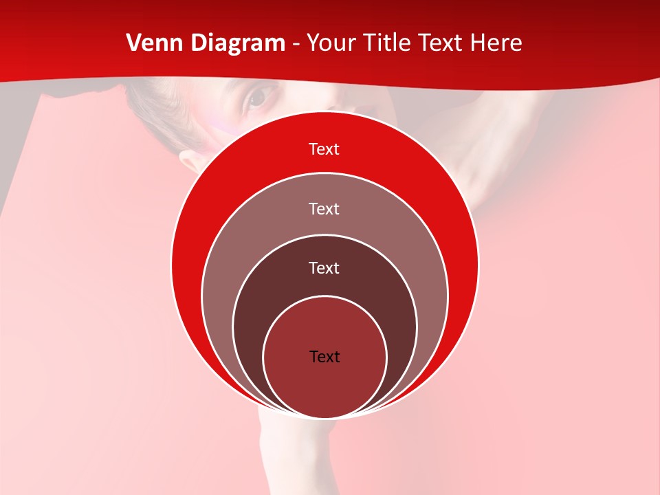 Lady People Brunette PowerPoint Template