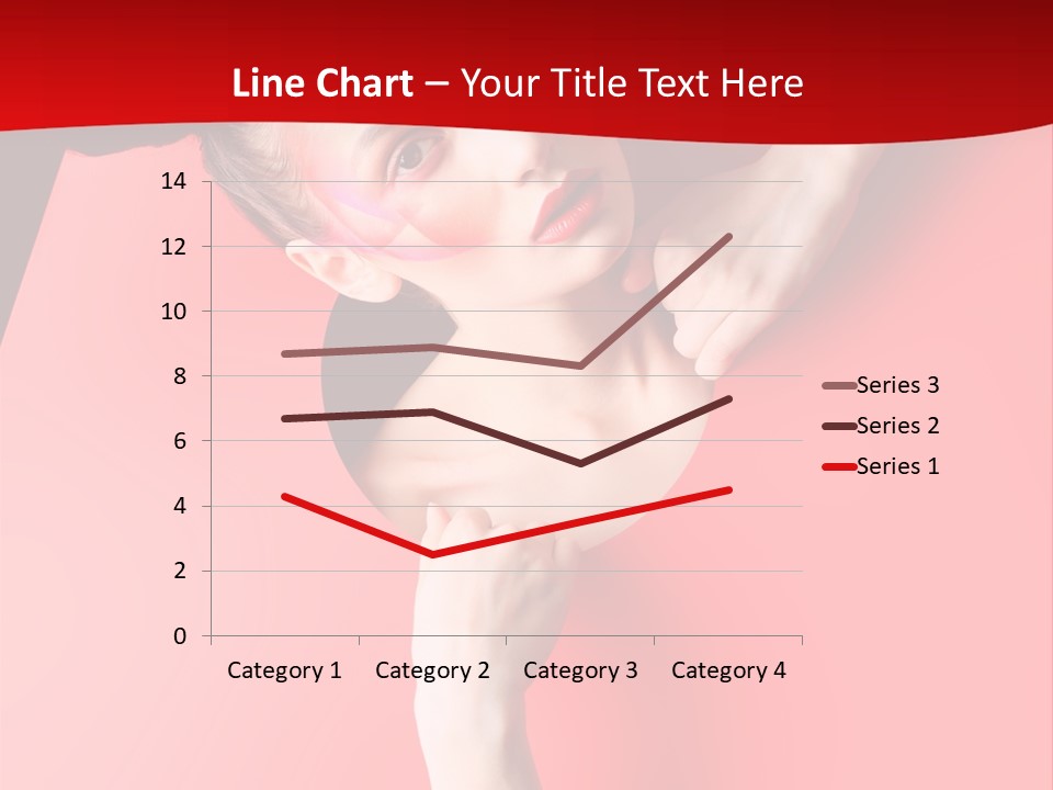 Lady People Brunette PowerPoint Template