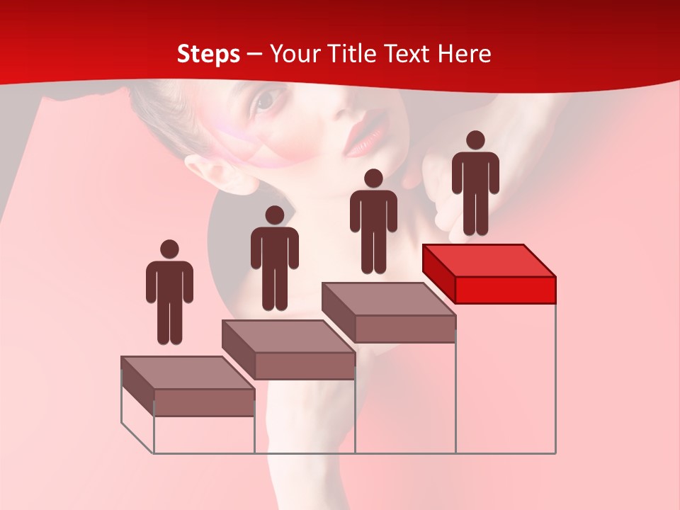 Lady People Brunette PowerPoint Template