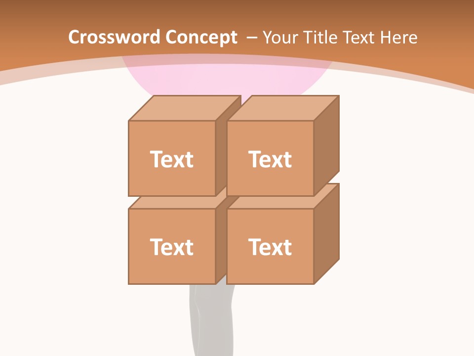 Beautiful Lips Brunette PowerPoint Template