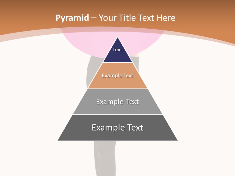 Beautiful Lips Brunette PowerPoint Template