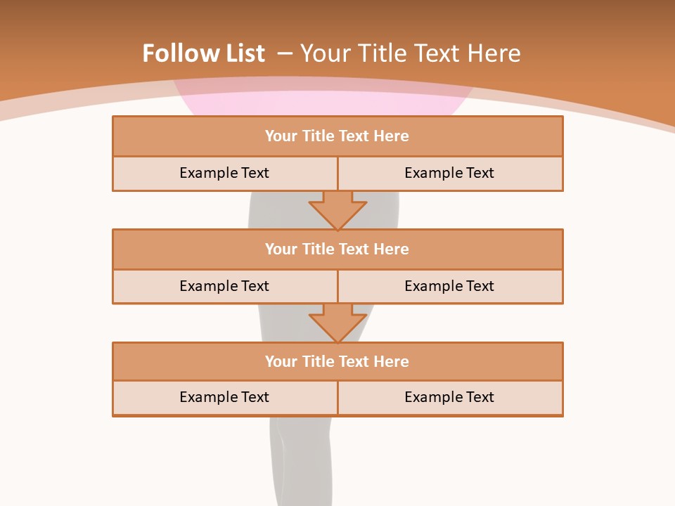 Beautiful Lips Brunette PowerPoint Template