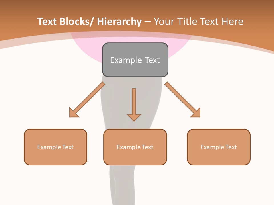 Beautiful Lips Brunette PowerPoint Template