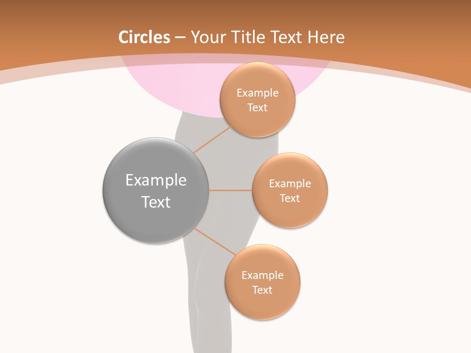 Beautiful Lips Brunette PowerPoint Template